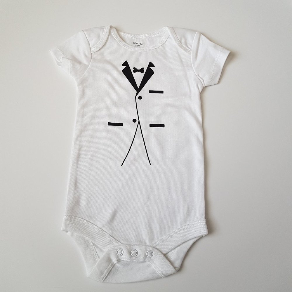 Suit Up Print Bodysuit